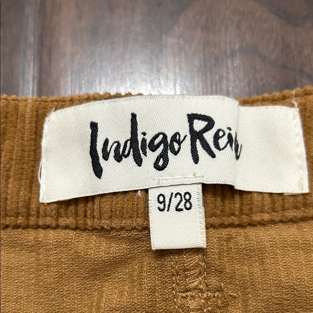 Indigo Rein Corduroy Mini Skirt - Picture 2 of 7